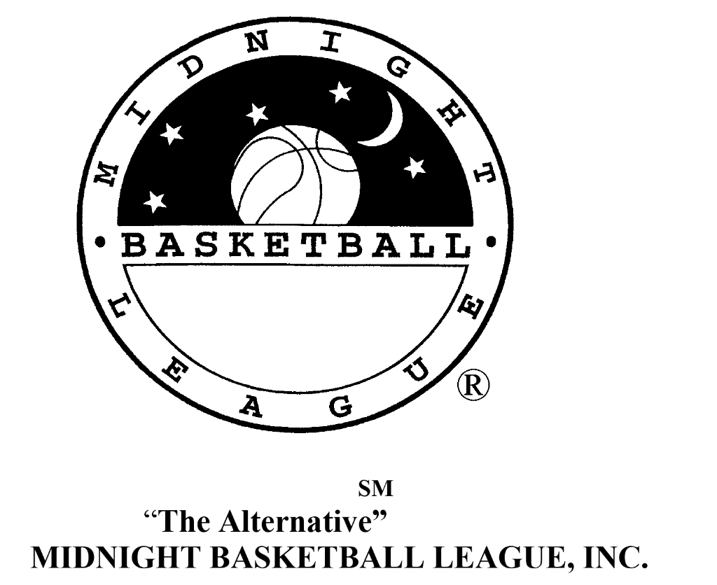 Midnight Basketball League Inc. — Official Seal (Black & White)