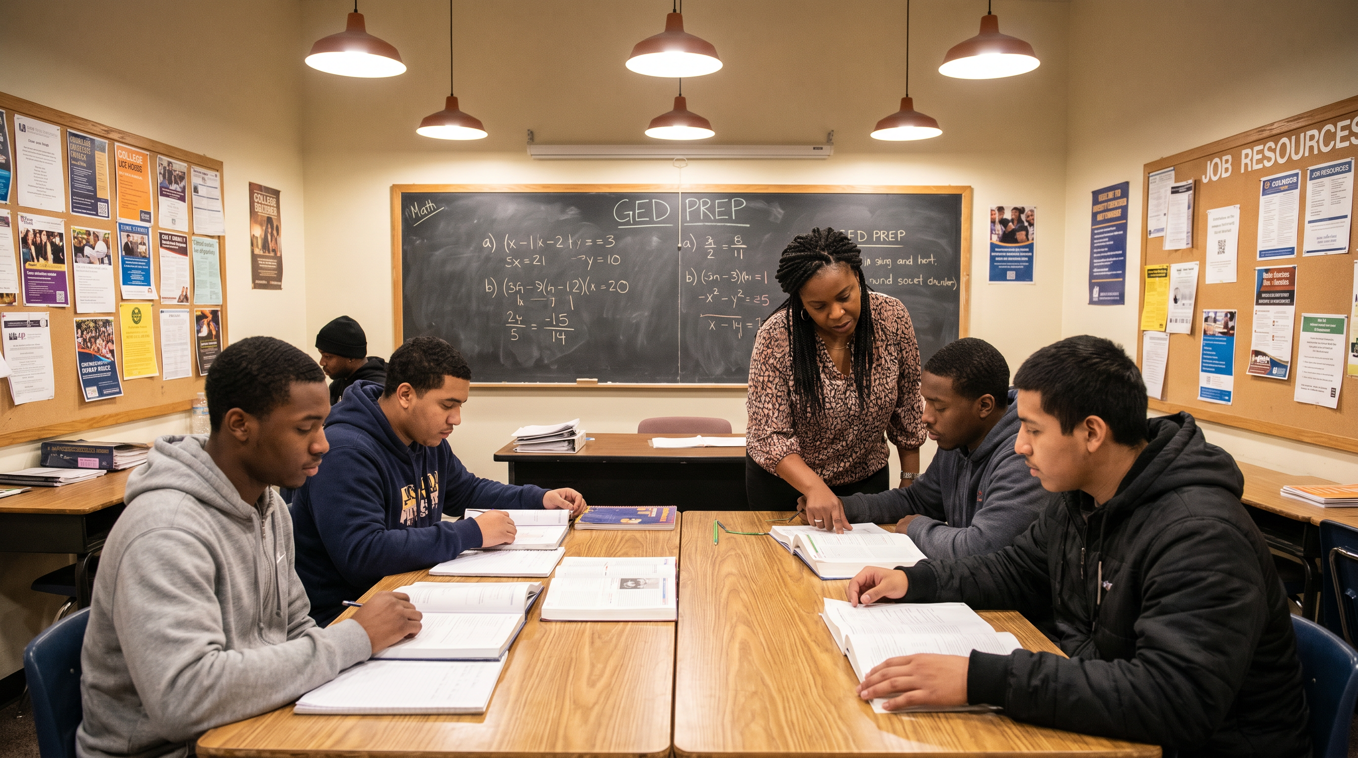 Palmdale chapter education and GED support program