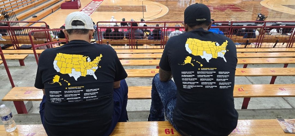 Chapter directors in AMB map shirts