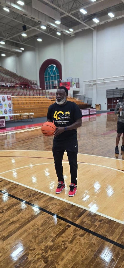 On the Forbes Arena court